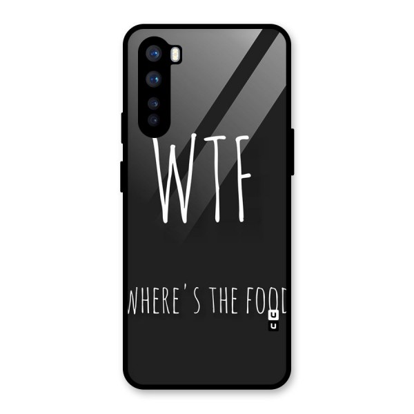 Where The Food Glass Back Case for OnePlus Nord