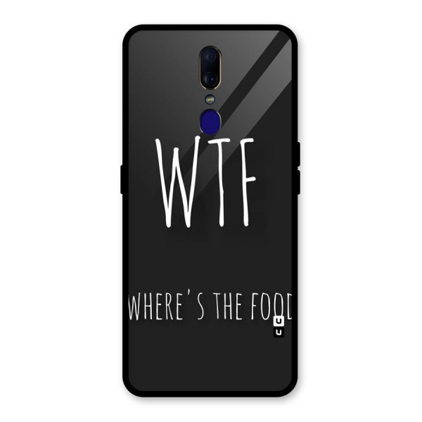 Where The Food Glass Back Case for Oppo F11