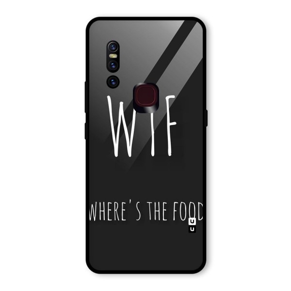 Where The Food Glass Back Case for Vivo V15