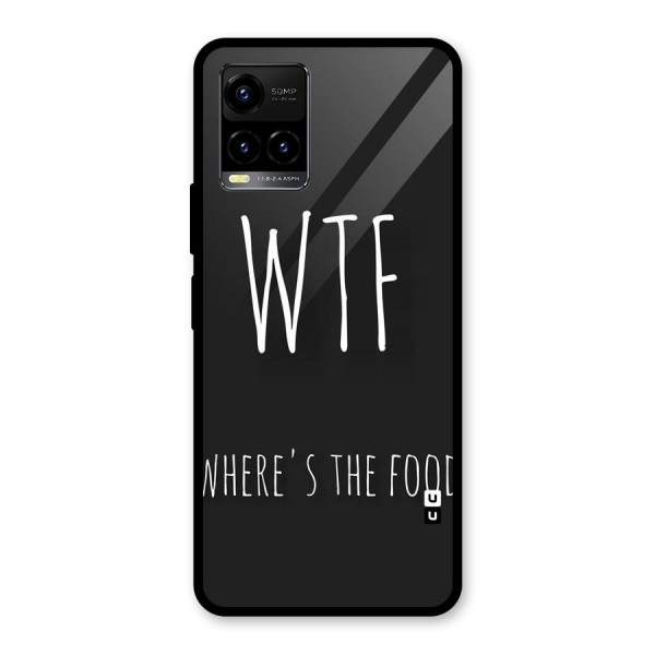 Where The Food Glass Back Case for Vivo Y33s