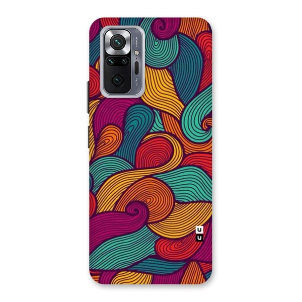Whimsical Colors Back Case for Redmi Note 10 Pro