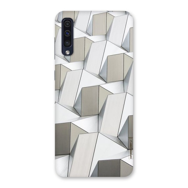 White Abstract Art Back Case for Galaxy A50