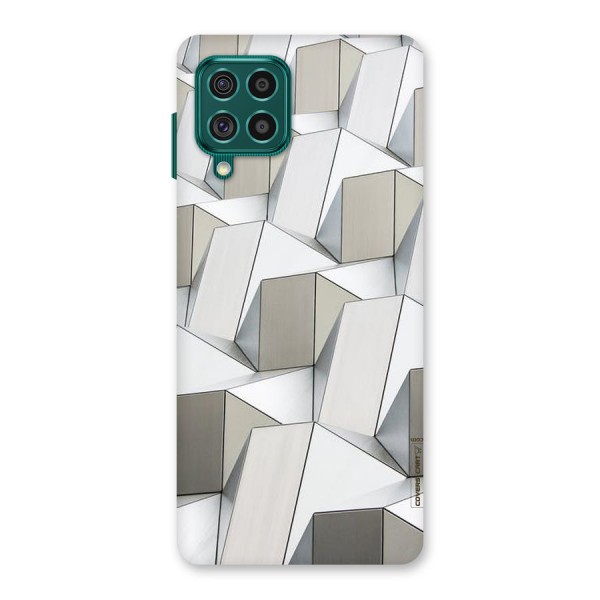 White Abstract Art Back Case for Galaxy F62