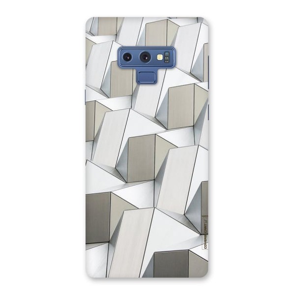 White Abstract Art Back Case for Galaxy Note 9