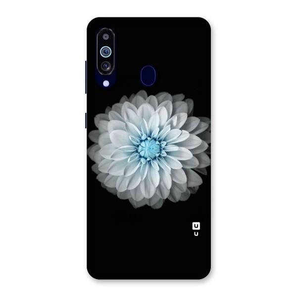 White Bloom Back Case for Galaxy A60