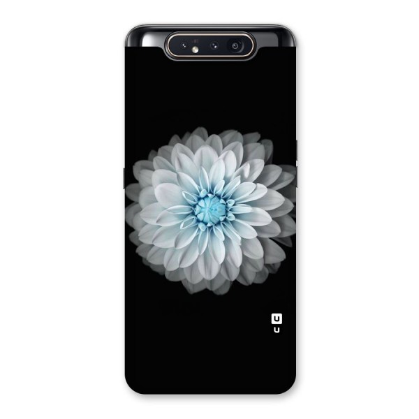 White Bloom Back Case for Galaxy A80