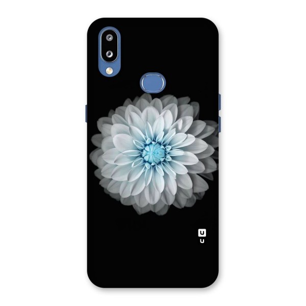 White Bloom Back Case for Galaxy M01s