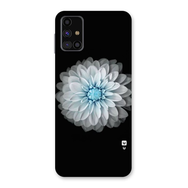 White Bloom Back Case for Galaxy M31s