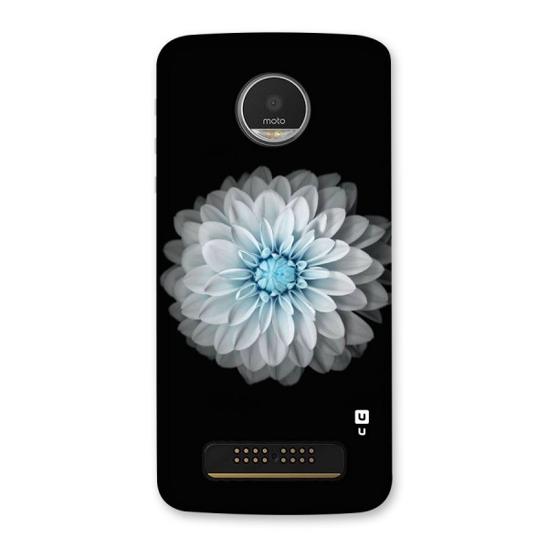 White Bloom Back Case for Moto Z Play