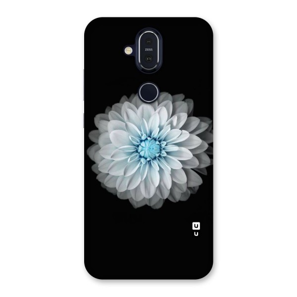 White Bloom Back Case for Nokia 8.1