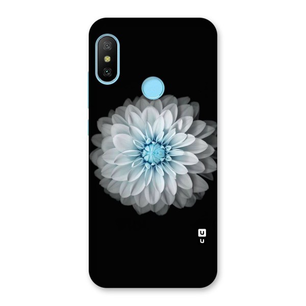 White Bloom Back Case for Redmi 6 Pro