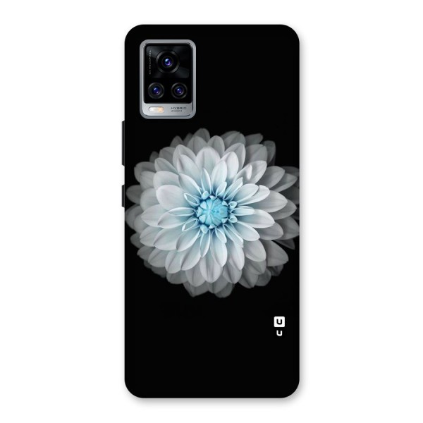 White Bloom Back Case for Vivo V20 Pro