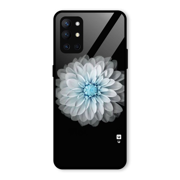 White Bloom Glass Back Case for OnePlus 9R