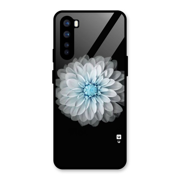 White Bloom Glass Back Case for OnePlus Nord