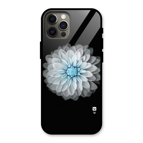 White Bloom Glass Back Case for iPhone 12 Pro