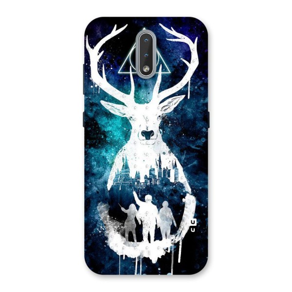 White Deer Back Case for Nokia 2.3