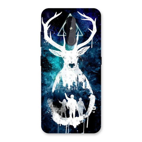 White Deer Back Case for Nokia 3.2