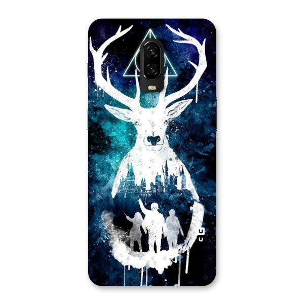 White Deer Back Case for OnePlus 6T