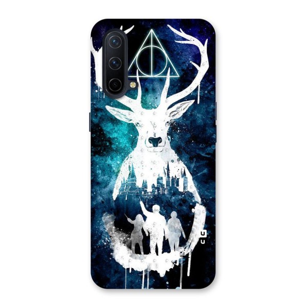White Deer Back Case for OnePlus Nord CE 5G