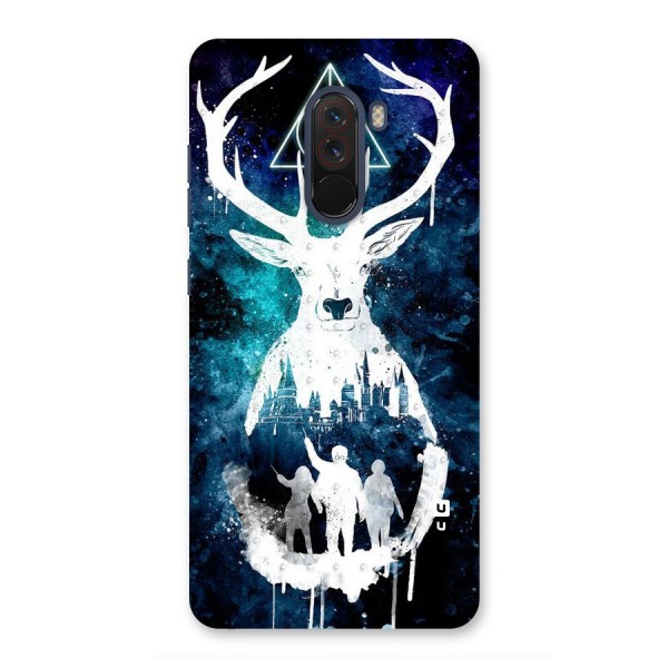 White Deer Back Case for Poco F1