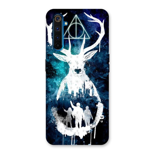 White Deer Back Case for Realme 6 Pro