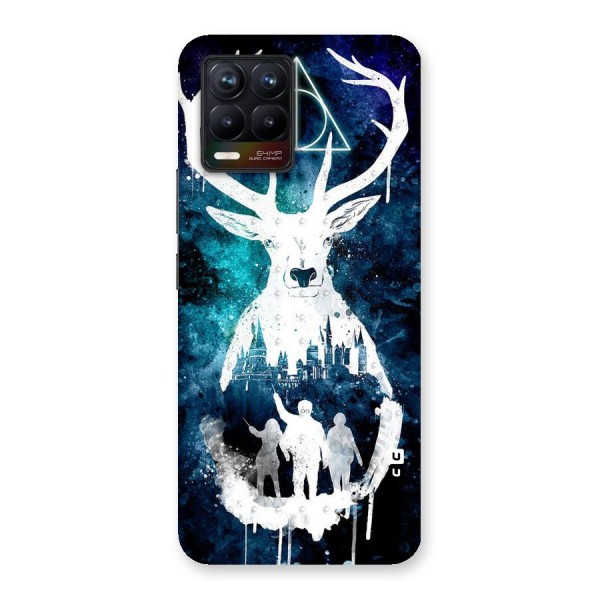 White Deer Back Case for Realme 8