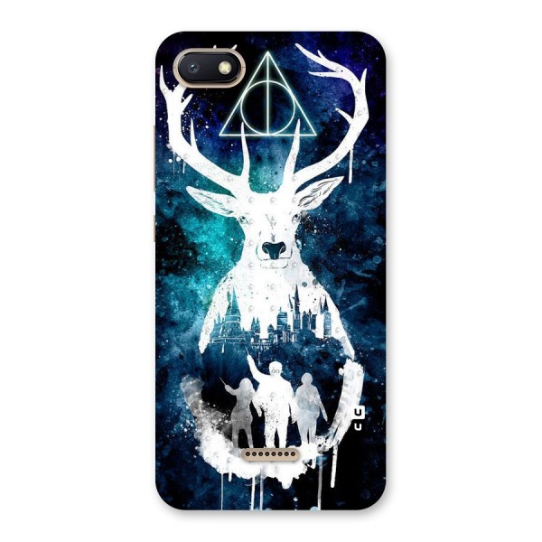 White Deer Back Case for Redmi 6A