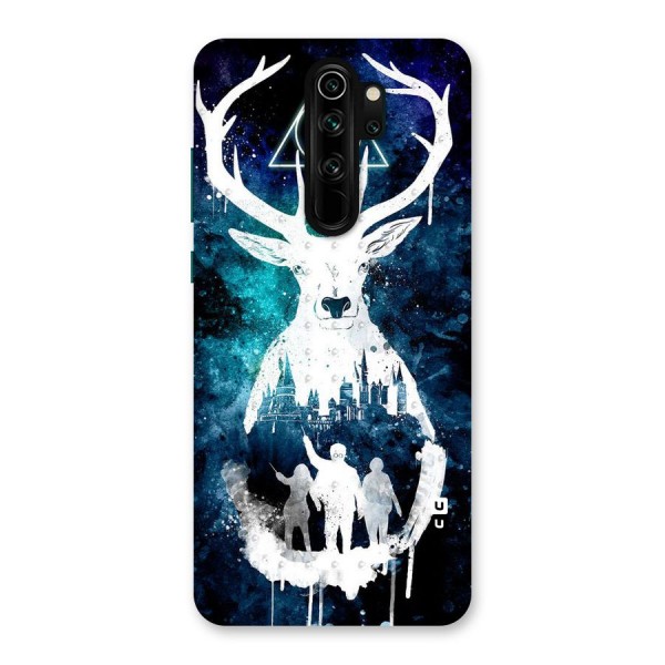 White Deer Back Case for Redmi Note 8 Pro