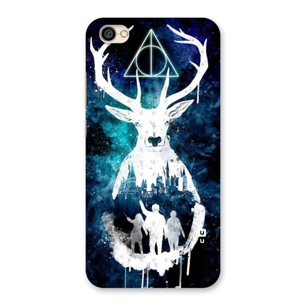 White Deer Back Case for Redmi Y1 Lite