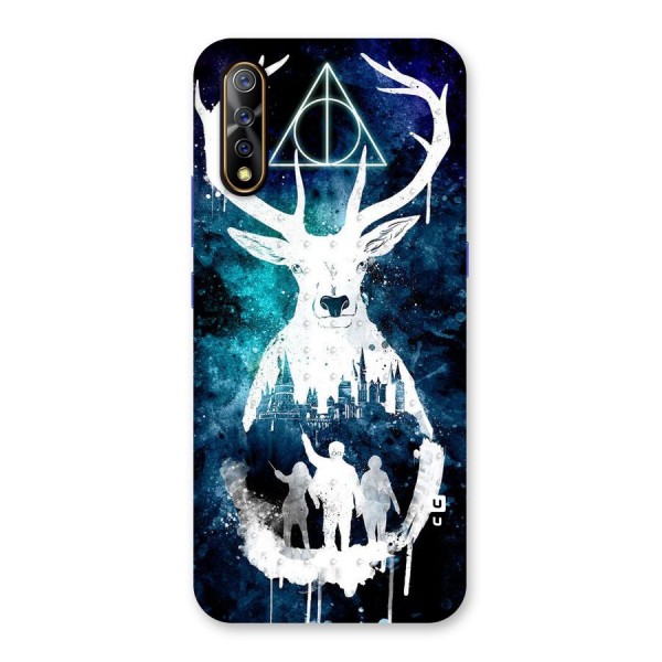 White Deer Back Case for Vivo S1