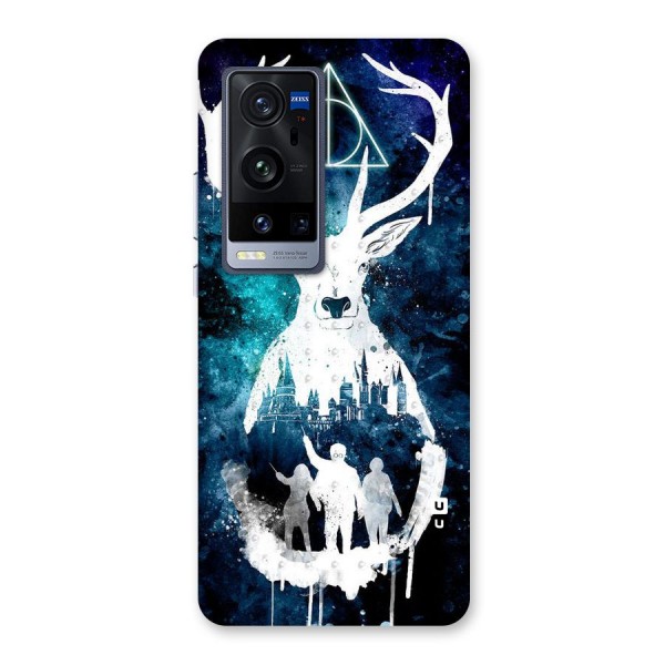 White Deer Back Case for Vivo X60 Pro Plus