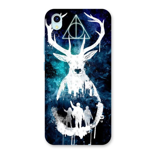 White Deer Back Case for Vivo Y1s