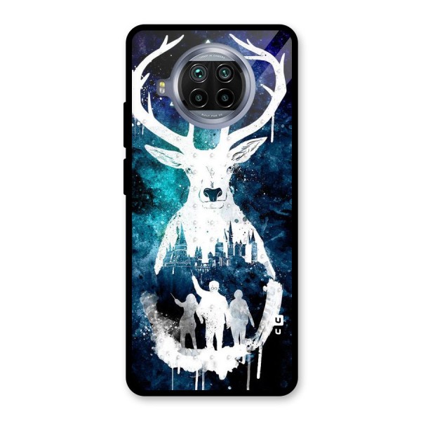 White Deer Glass Back Case for Mi 10i