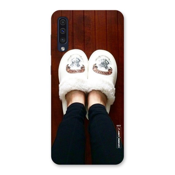 White Feets Back Case for Galaxy A50