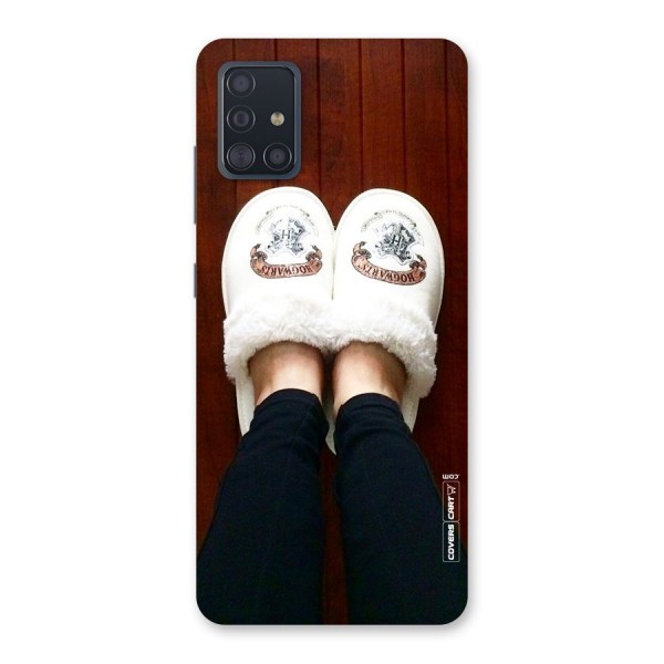 White Feets Back Case for Galaxy A51