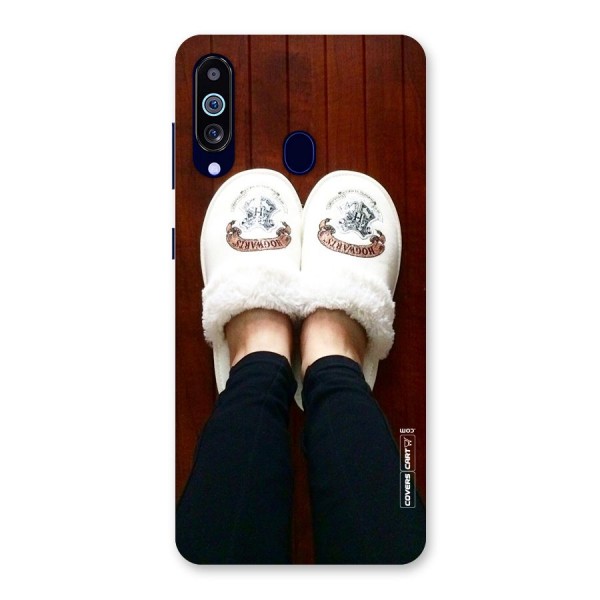 White Feets Back Case for Galaxy A60