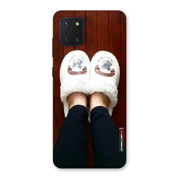 White Feets Back Case for Galaxy Note 10 Lite