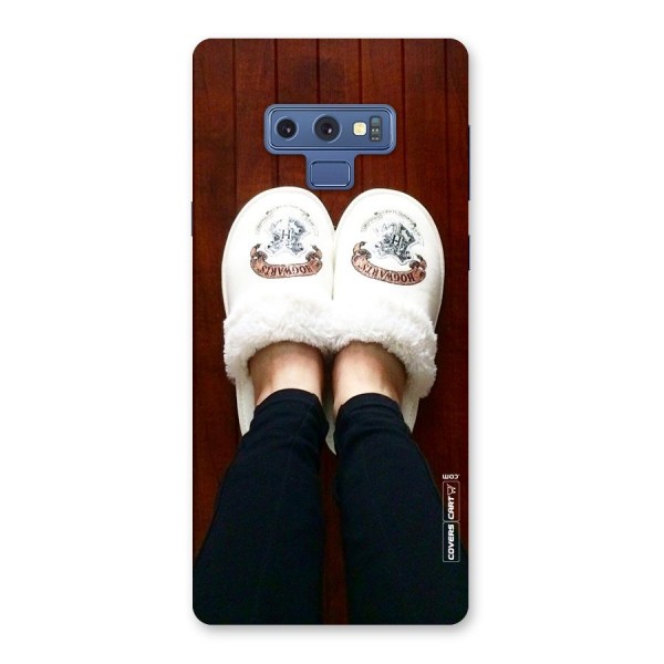 White Feets Back Case for Galaxy Note 9