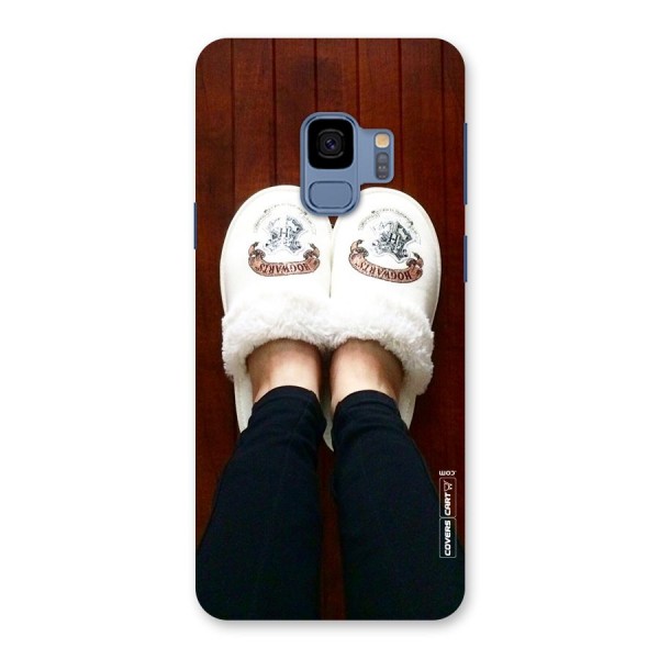 White Feets Back Case for Galaxy S9