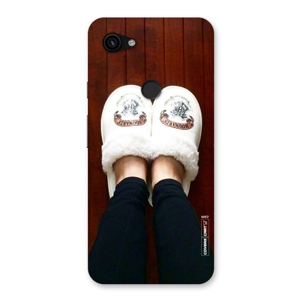 White Feets Back Case for Google Pixel 3a XL