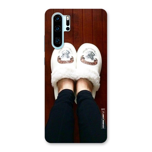 White Feets Back Case for Huawei P30 Pro