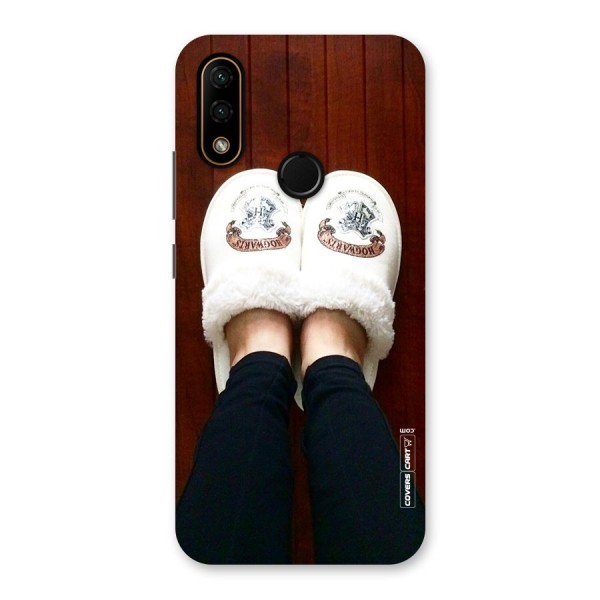 White Feets Back Case for Lenovo A6 Note