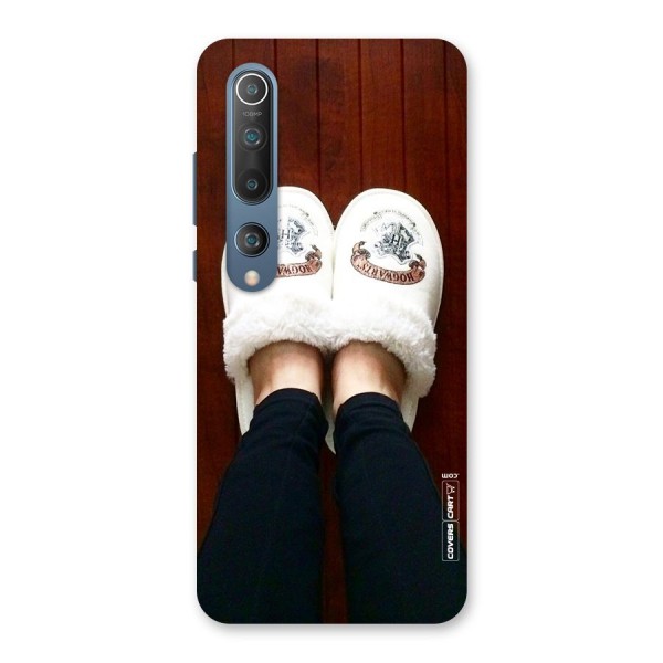 White Feets Back Case for Mi 10