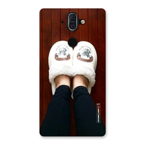 White Feets Back Case for Nokia 8 Sirocco