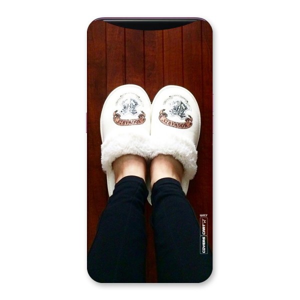 White Feets Back Case for Oppo Find X