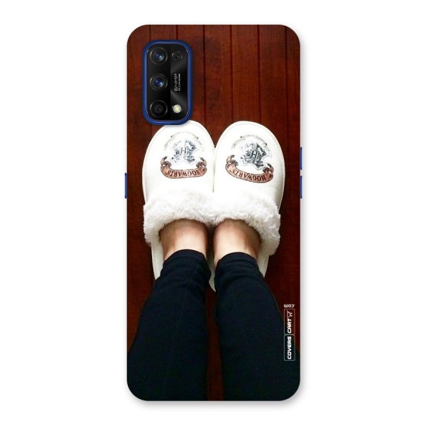 White Feets Back Case for Realme 7 Pro