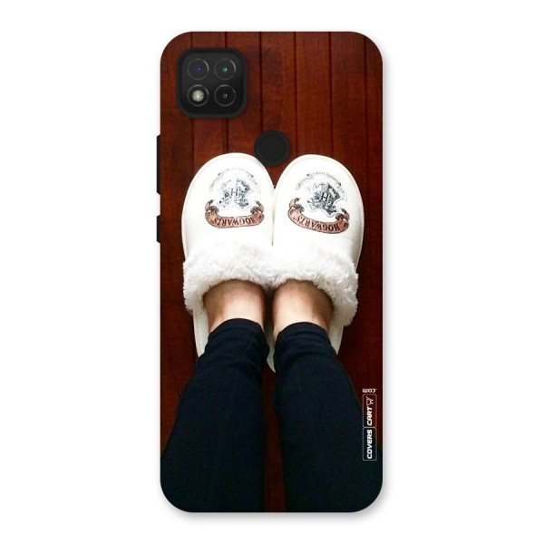 White Feets Back Case for Redmi 9C