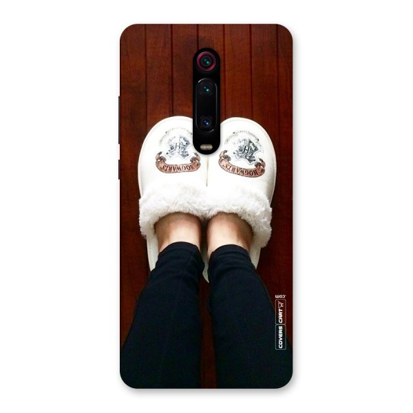 White Feets Back Case for Redmi K20 Pro