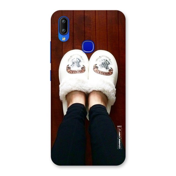 White Feets Back Case for Vivo Y91