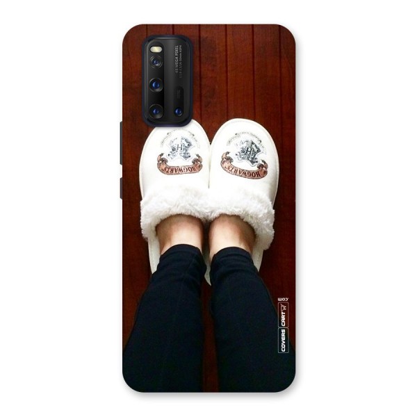 White Feets Back Case for Vivo iQOO 3